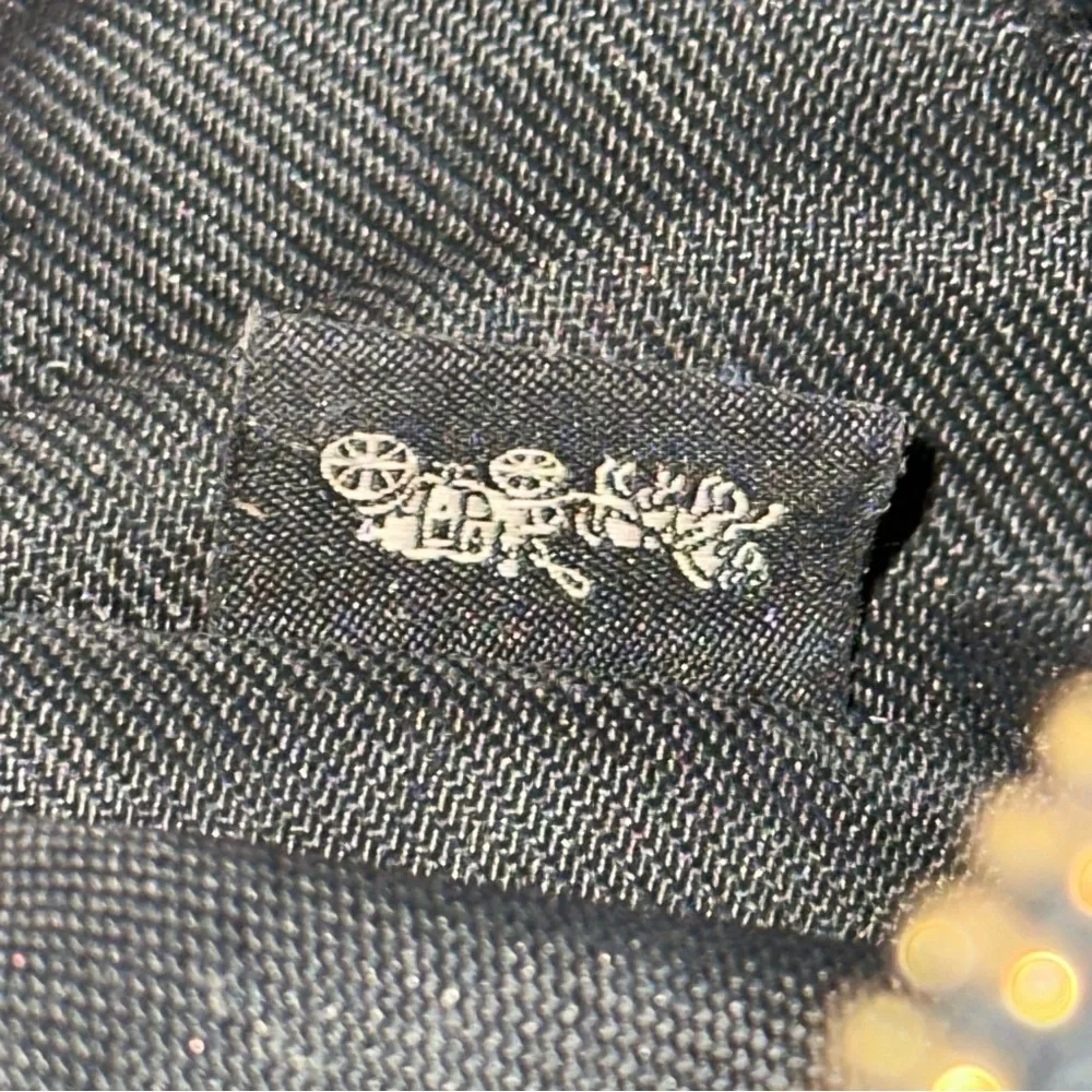 Coach Black Pebbled Leather Kitt Messenger Crossbody Bag - Picture 5 of 10